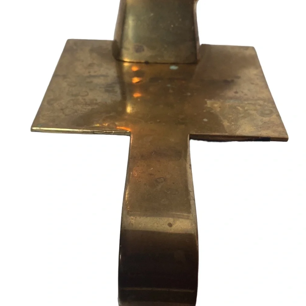 Solid Brass Christmas Tree Stocking Hanger Holder by Crate & Barrel
